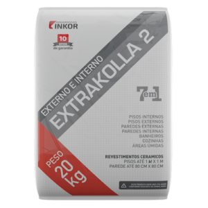 Argamassa Extrakolla 2- 20Kg- Inkor